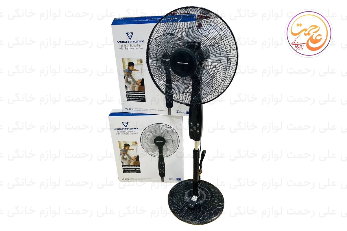 پنکه ایستاده وگاتی کنترل دار