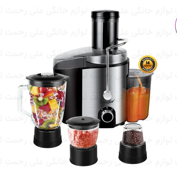 آب میوه گیری 4 کاره سونیفر مدل SF-5525