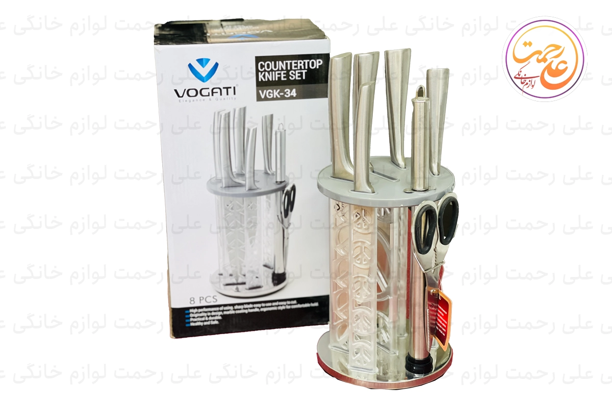 سرویس چاقو وگاتی 8 تکه مدل VGK-32