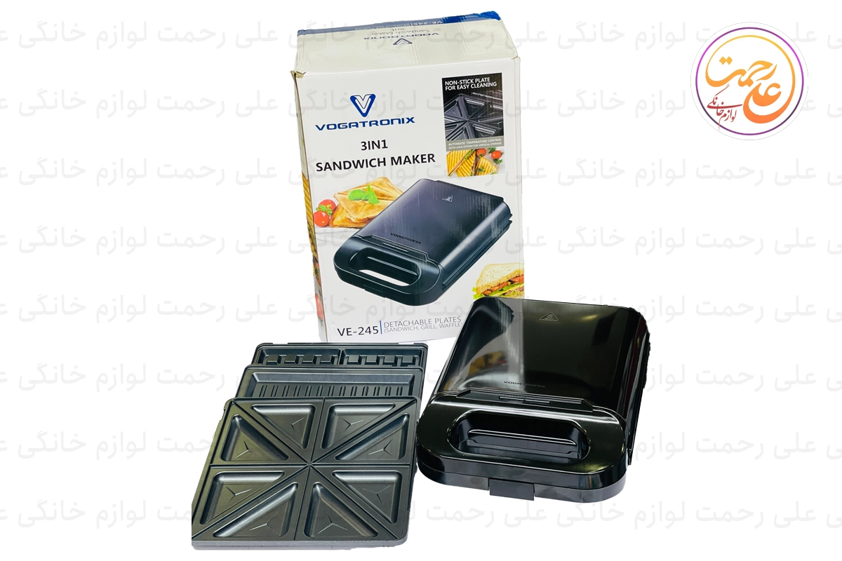 ساندویچ ساز سه کاره وگاتی مدل VE-245