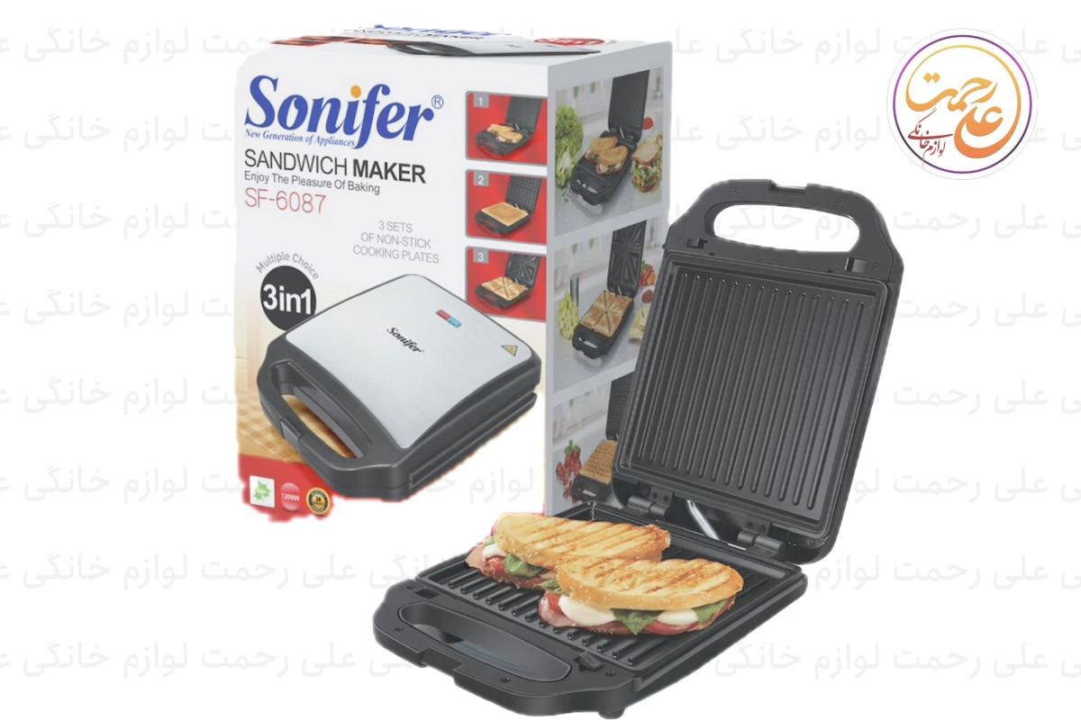 ساندویچ ساز چند منظوره SONIFER مدل SF-6087