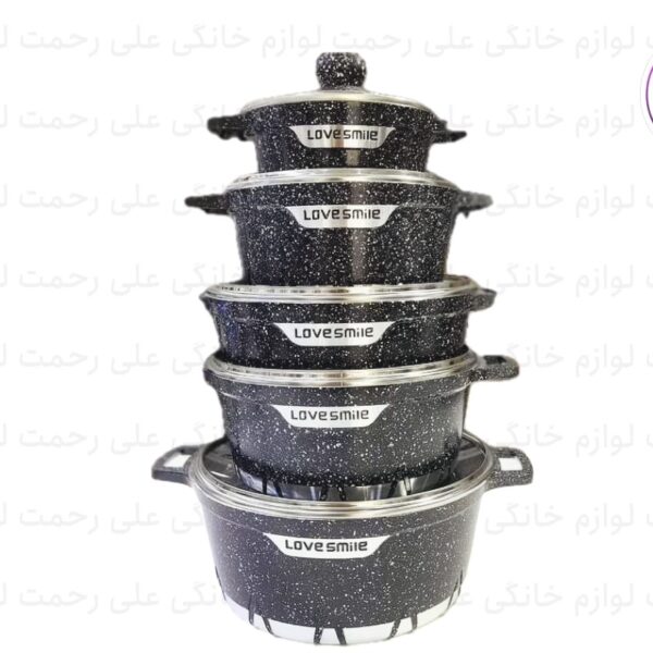 سرویس قابلمه 10 پارچ لاو اسمایل