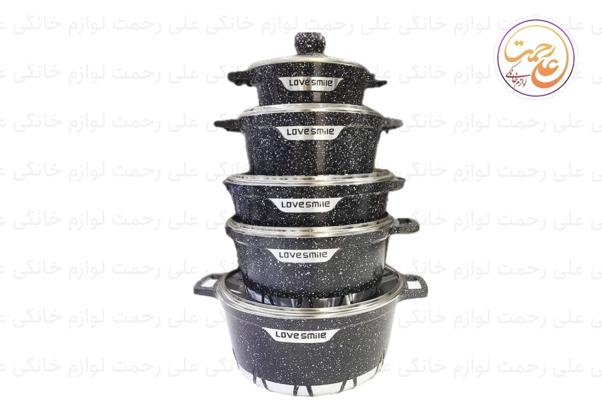 سرویس قابلمه 10 پارچ لاو اسمایل