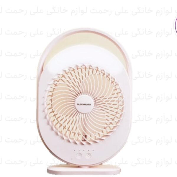 پنکه شارژی رومیزی OLSEN MARK مدل OMF1876
