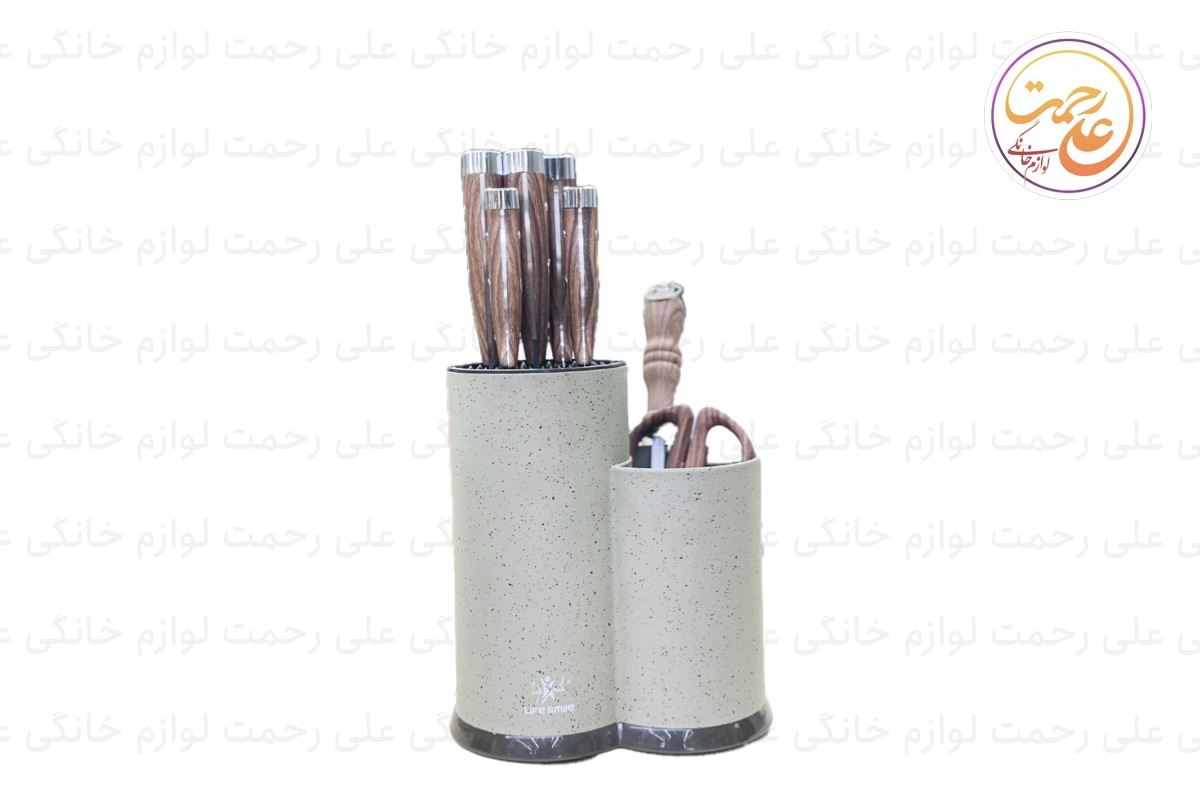 سرویس چاقو آشپزخانه لایف اسمایل مدل NSEL 2