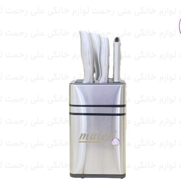 سرویس چاقو مایر دسته استیل مدل MR-56