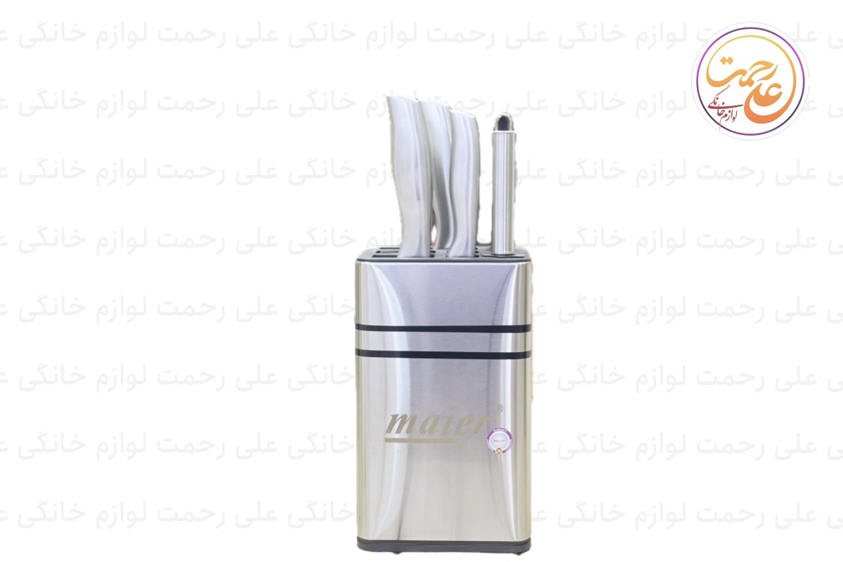 سرویس چاقو مایر دسته استیل مدل MR-56